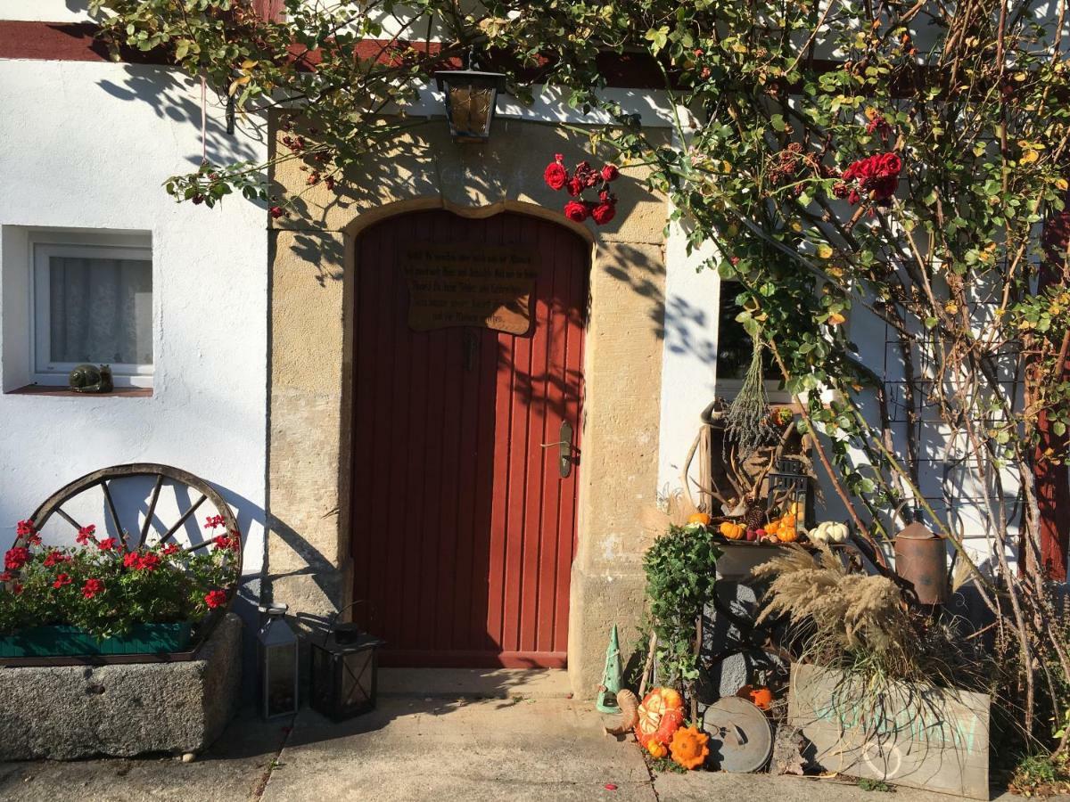 Ferienwohnung „Am Gnaucks Hutberg“ Hohnstein Exterior photo