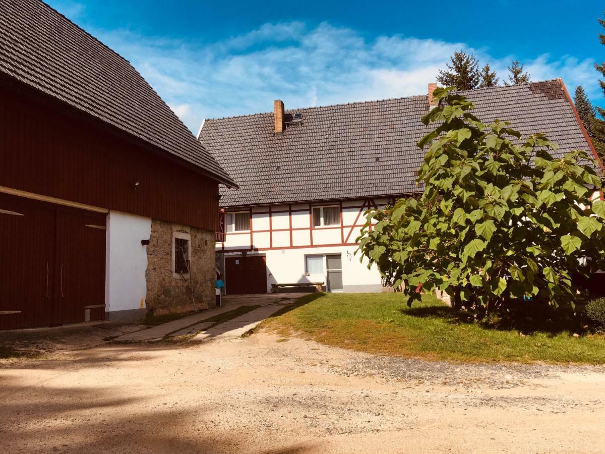 Ferienwohnung „Am Gnaucks Hutberg“ Hohnstein Exterior photo